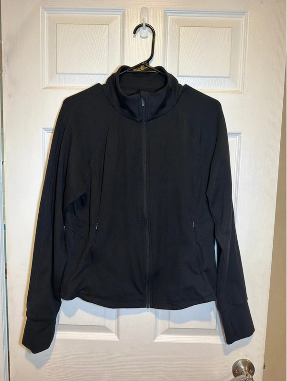Jockey Women’s Black Full Zip Athletic Jacket Size Large